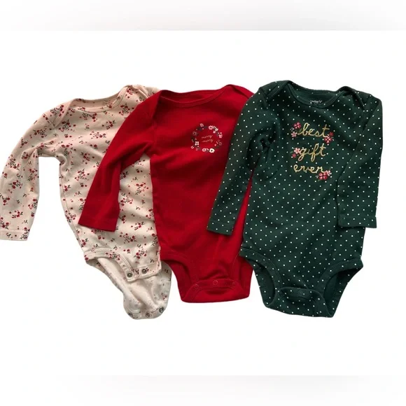 Baby Girl Christmas Bundle Lot 9-12M - 16 pieces - Picture 12 of 17